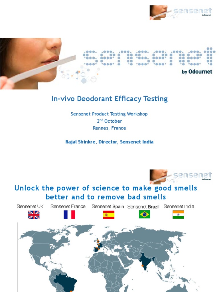 InvivoDeodorantEfficacyTesting PDF Odor