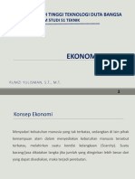 Ekonomi Teknik - 2 Konsep Ekonomi