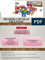 Métodos Y Técnicas EDUCATIVAS - PPTM