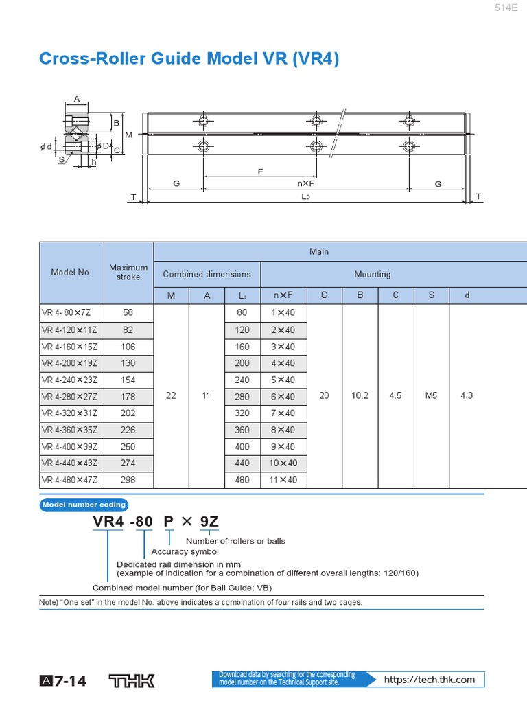 vr 4 linear bearing PDF