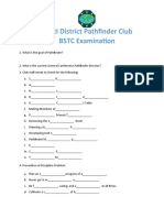 BSTC 2022 Exam