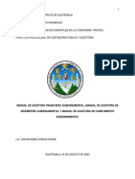 Manuales de Auditoría Gubernamental - Grupo 5