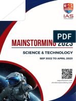 Science & Technology Mainstorming 2023 WWW - Iasparliament.comf