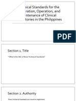 H. Clinical Laboratory Laws (Technical Standards)