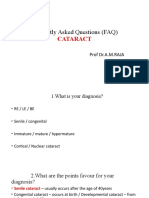 Cataract Qustion and Answers