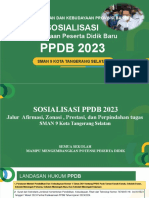 SOSIALISASI PPDB 2023