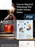 LIterasi Digital Dan Melindungi Diri Sendiri Selama Online