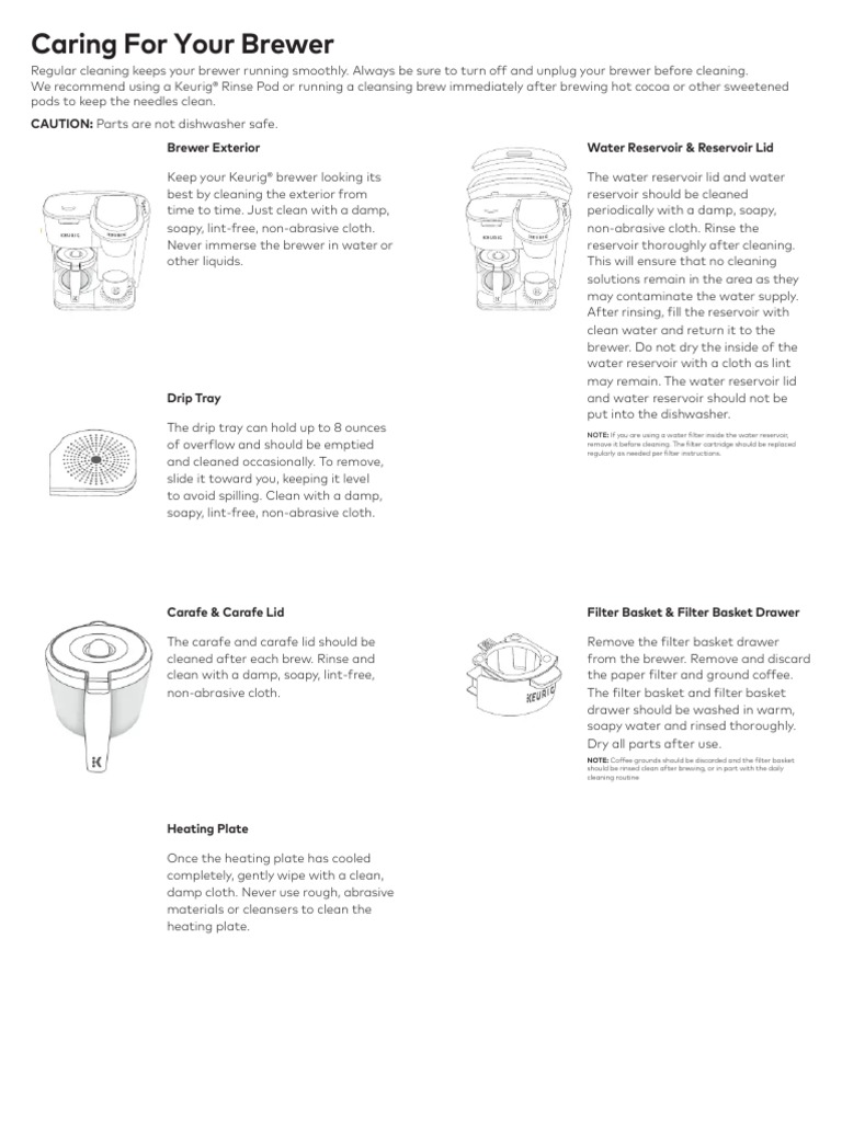 User Manual Keurig K-Duo Essentials (English - 8 Pages) 3 | PDF ...