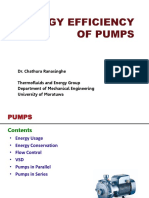 Energy Efficiency of Pumps - 24-09-2022