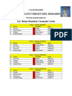 CALENDARIO-CAMPEONATO VIRGEN DEL ROSARIO 1