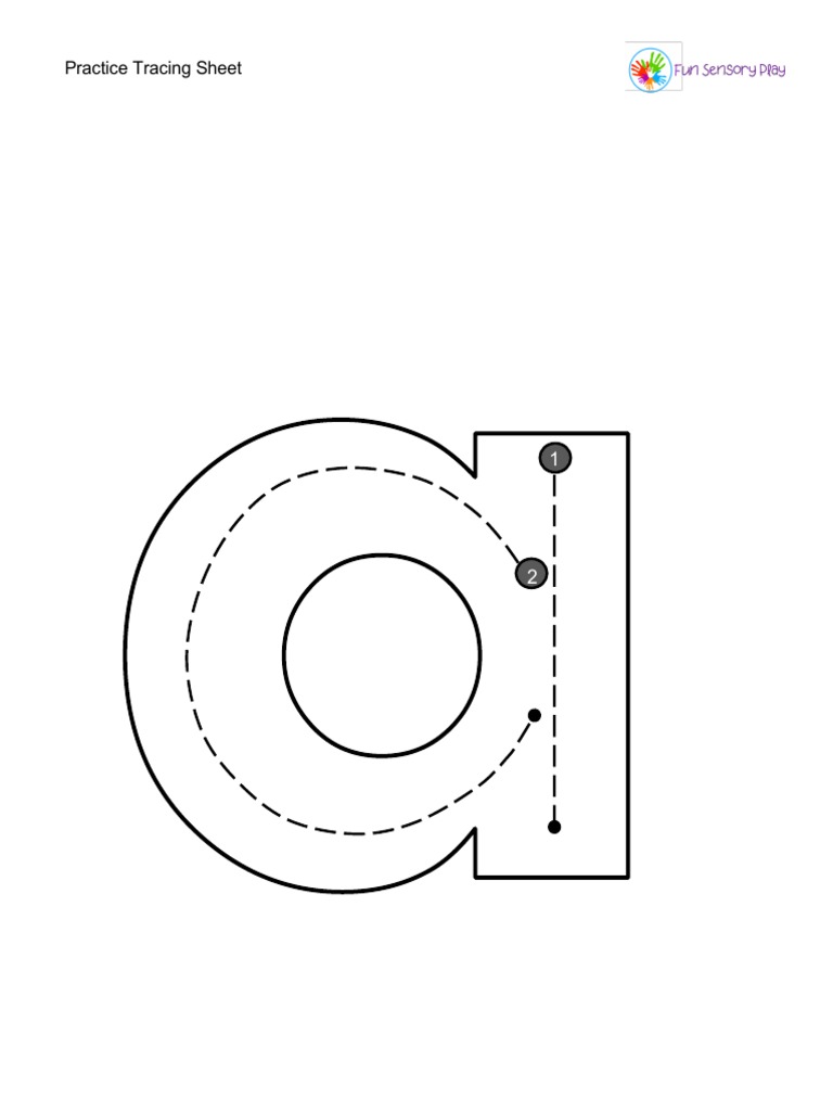 Practice Tracing Sheet PDF