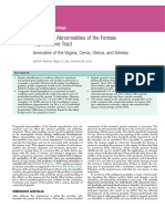 Congenital Abnormalities of The Female Reproductive Tract