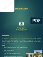 Stone Masonary