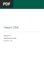 Veeam One 11 0 Deployment Guide