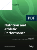 Nutrition and Athletic Performance