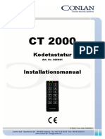 ct2000 Installationsmanual DK