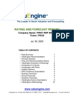 Stock Report For FRCB