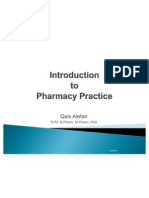 Introduction to Pharmacy Practice