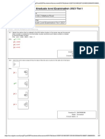 CGL Answer Key