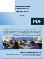 ةيرشبلا دراوملا نم تاجايتحلاا طيطخت Human Resource Planning