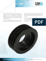 FLO DS 0111 V Belt Pulley SPB