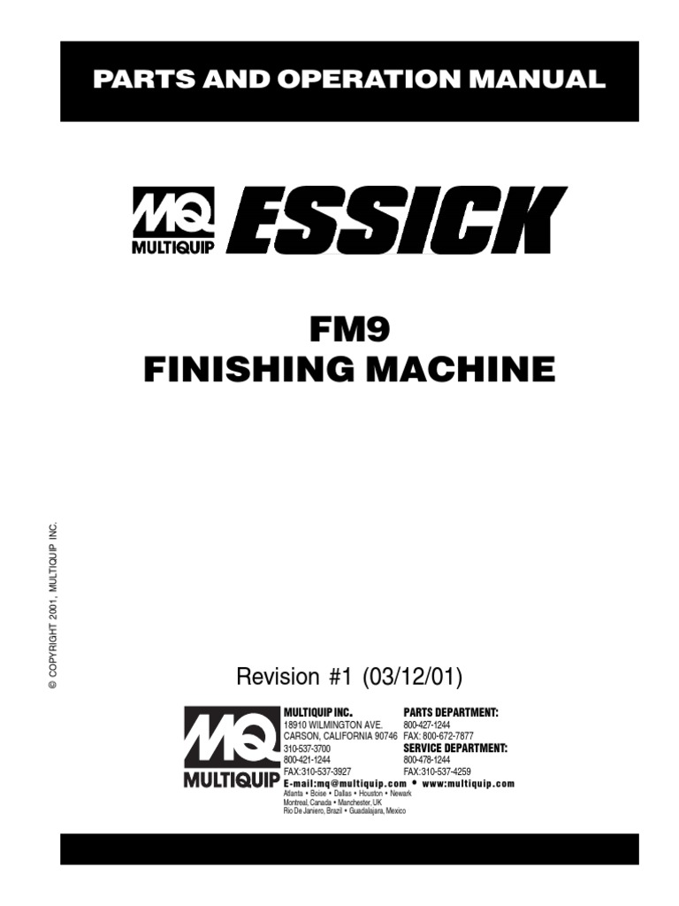 Fm9 rev 1 manual pdf pump valve