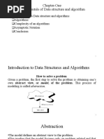 Data Structure and Algorithm Chapter 1