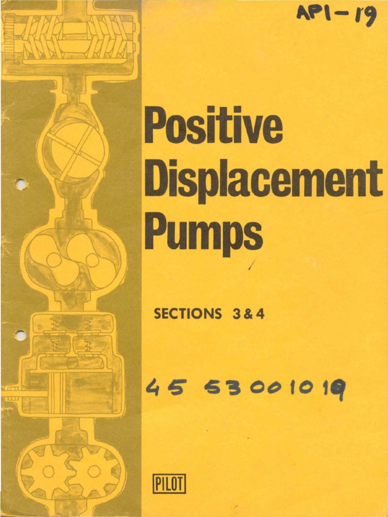API-19-Positive Displacement Pumps Section 3-4 OCR | PDF | Bearing ...