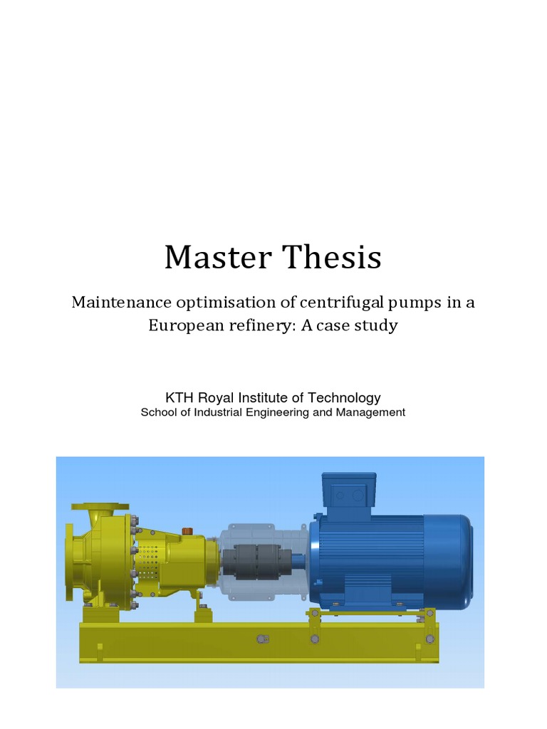 Optimizing Centrifugal Pump Maintenance | PDF | Reliability Engineering ...
