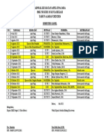 Jadwal Apel & Upacara T.A 23-24 Ganjil