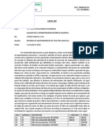 Informe y Presuspuesto de Tractor - 105804