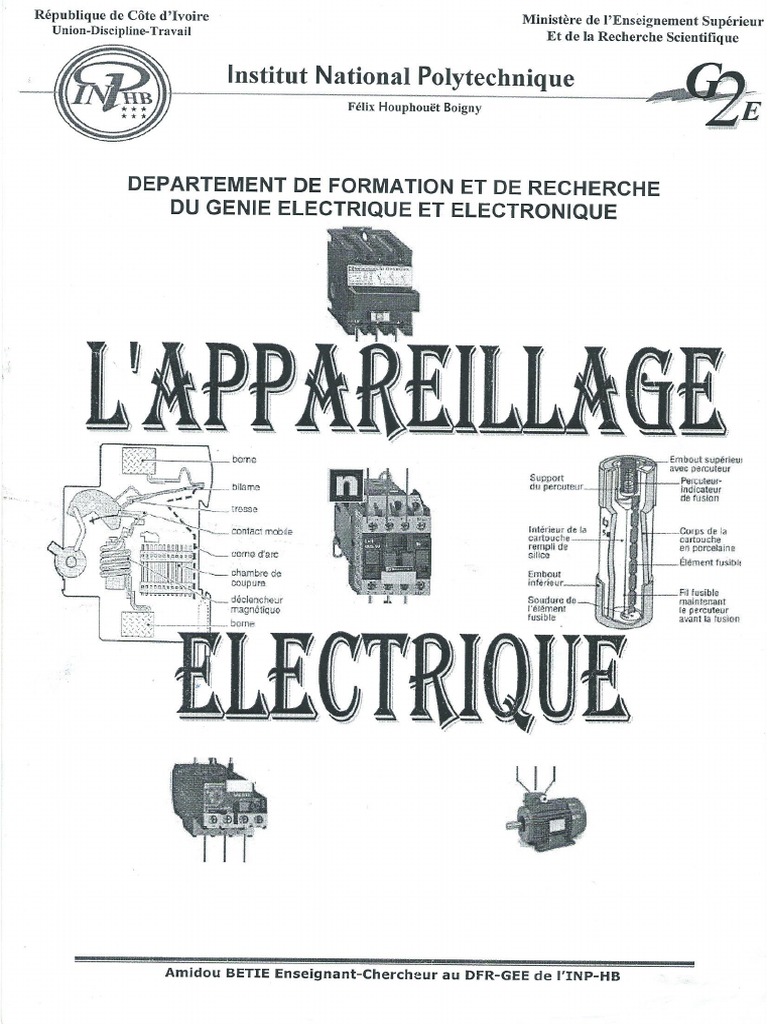 Appareillage Electrique 1ère partie | PDF