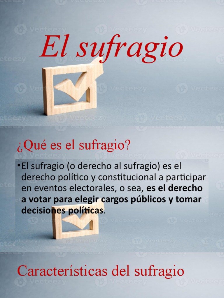 El Sufragio PDF