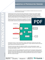 Fundamentals of Photoelectric Sensors