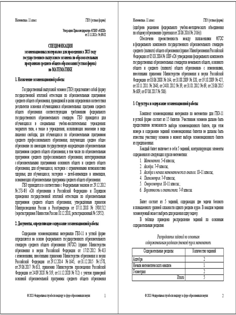 Spec MA Ustn Gve-11 2023 | PDF