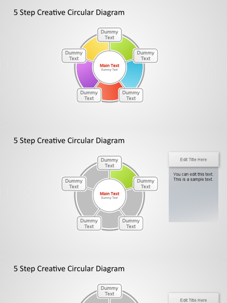 1230 05 Creative Circular Diagram | PDF