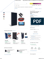 Kit Painel Placa Controlador Solar Fotovoltaica 150w Watts Parcelamento Sem Juros