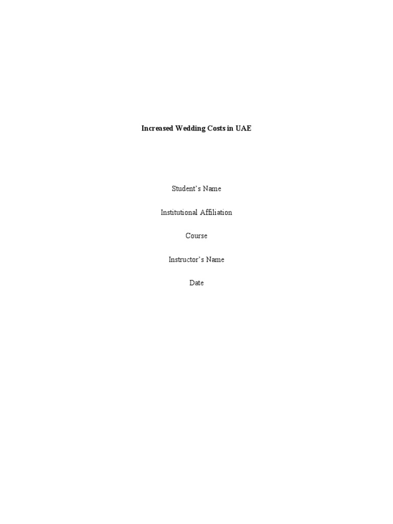 Three Journals - Edited | PDF | Marriage | United Arab Emirates