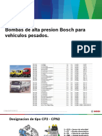 Bombas de Alta Presion Bosch para Vehiculos Pesados