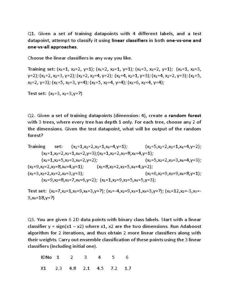 AI42001 Practice 2 | PDF | Cluster Analysis | Statistical Classification
