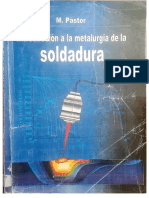 Introducción A La Metalurgia de La Soldadura - Pástor