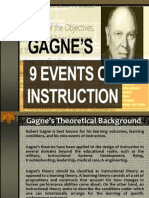 Gagnes Nine Events of Instruction