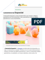 Geometria Espacial- conceitos, figuras, fórmulas - Brasil Escola