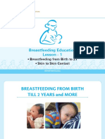 Breastfeeding Education English