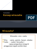 Konsep Wirausaha