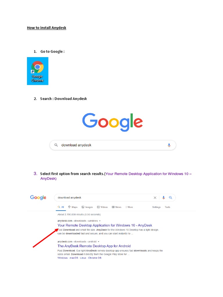 How To Install Anydesk Pdf