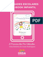 Atividades Escolares Do Ebook Infantil A Princesa Dos Pés Coloridos