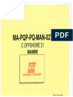 Ma-Pqp-Pq-Man-027 (C - Offshore 21) Heat and Cooling Water