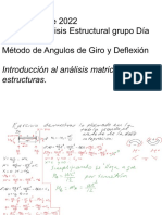 6 Clase Analisis Estructural grupo dia 8 marzo 2022 metodo angulo de giro y deflexion