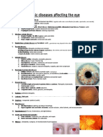Systemic Diseases Affecting The Eye